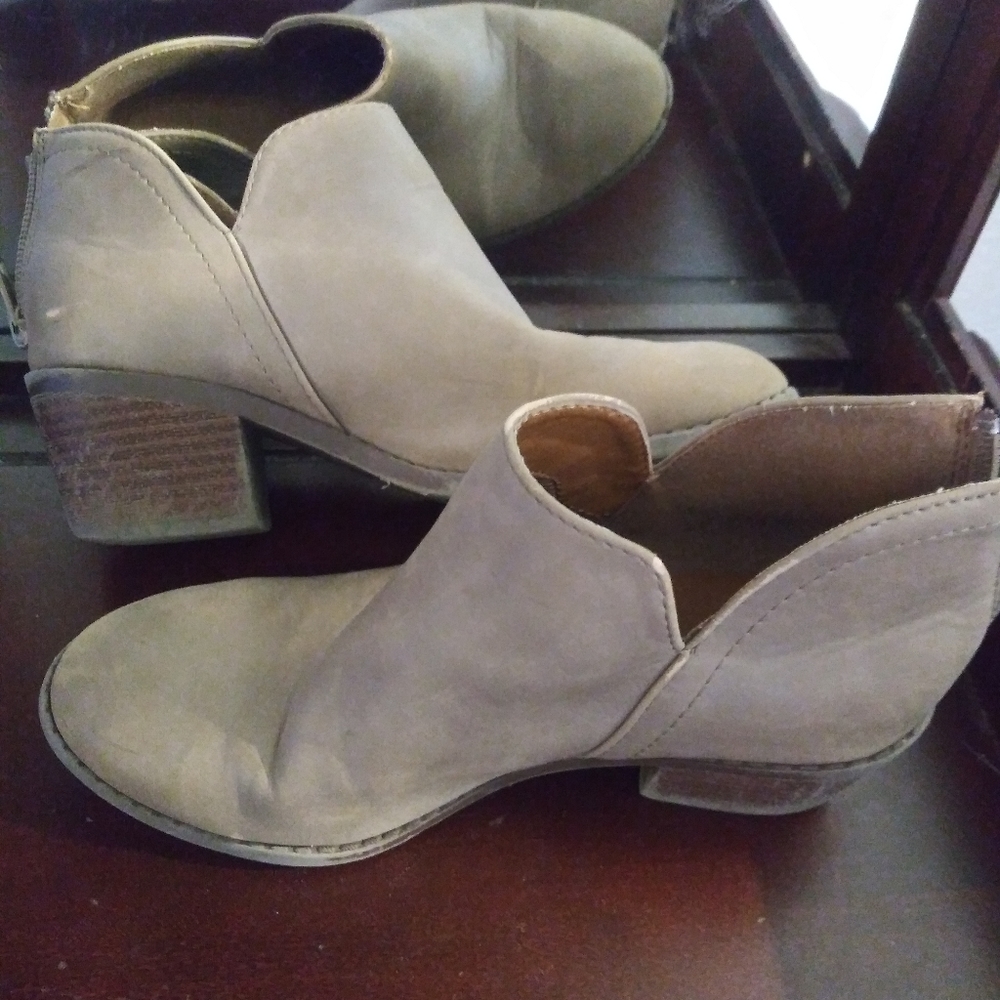 Tan Booties - Picture 3 of 5